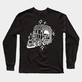 Train driver design train driving love train locomotives Long Sleeve T-Shirt